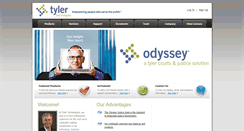 Desktop Screenshot of odyssey.tylertech.com