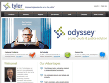 Tablet Screenshot of odyssey.tylertech.com